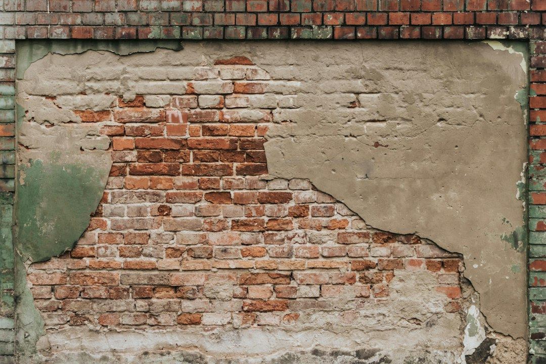 brown brick wall